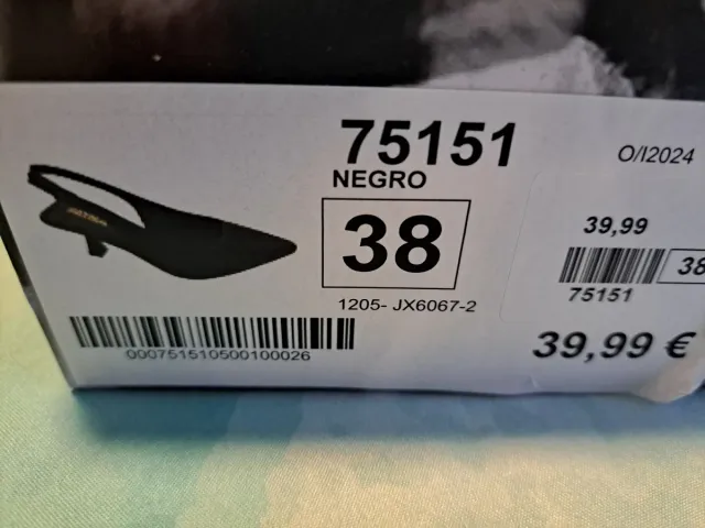 Zapato de vestir PAYMA negro