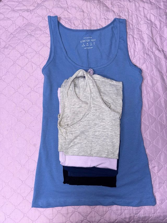 Pack 4 Camisetas Tirantes Primark