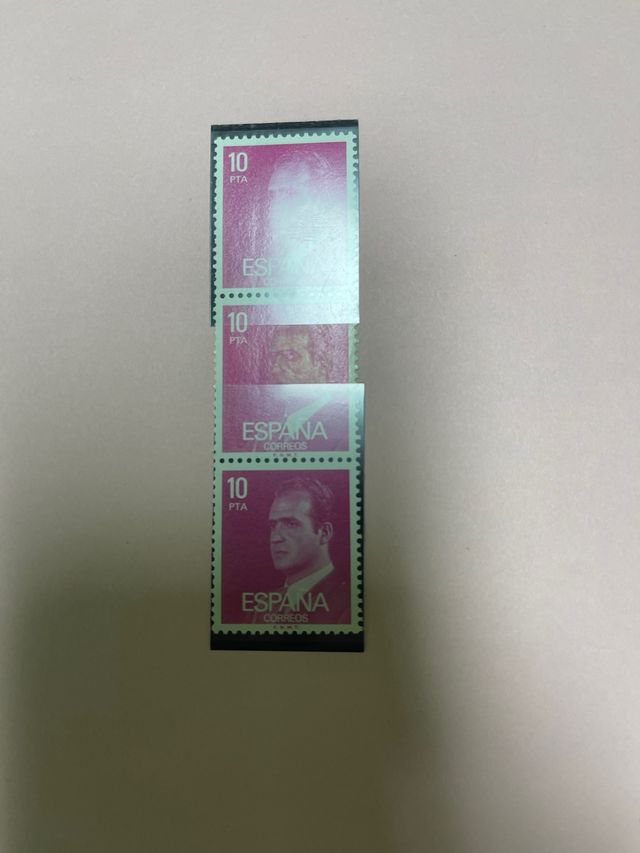 Lote 4 francobolli Spagna 14 PTA