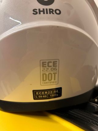 Casco Integral SHIRO Blanco talla L