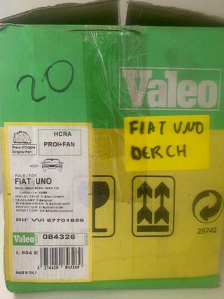 Faros delanteros Fiat Uno Turbo Fase 2