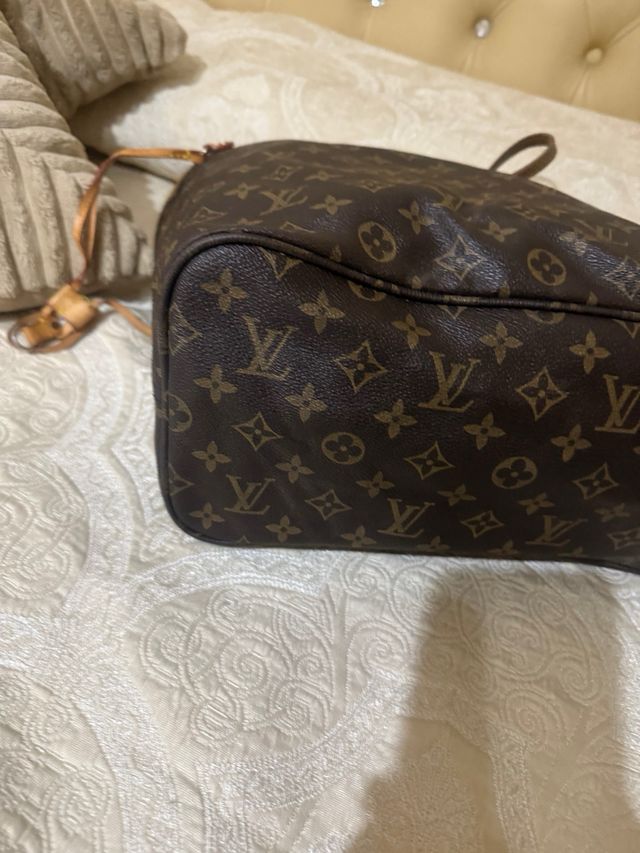 Borsa Louis Vuitton Neverfull Monogram Tela