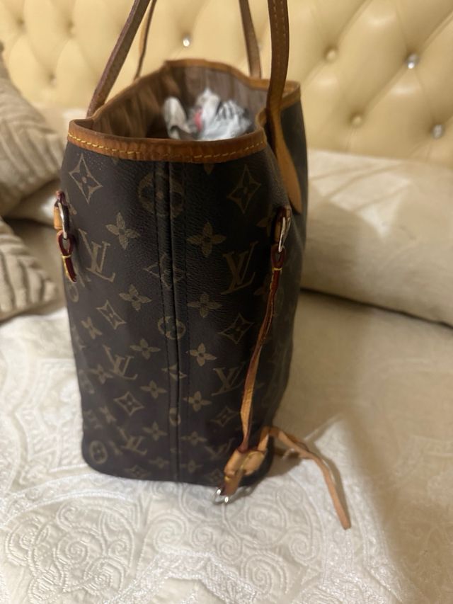 Borsa Louis Vuitton Neverfull Monogram Tela