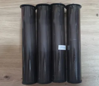 Patas de somier negras (4 unidades)