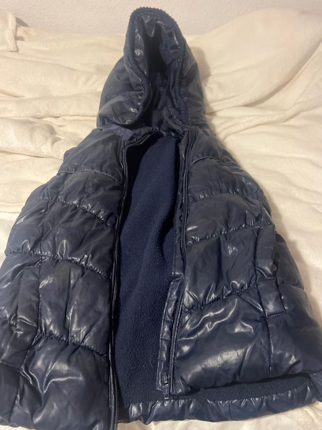 Chaleco Zara Kids Talla L Azul Marino
