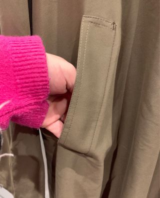 Abrigo reversible estampado leopardo