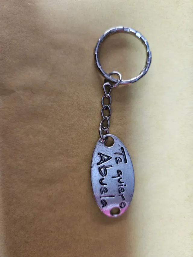 Llavero Te quiero Mamá o Abuela