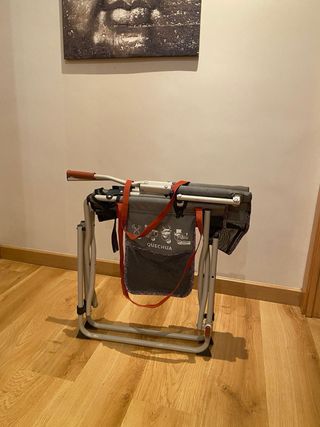 3 Sillas de camping plegables Quechua Comfort