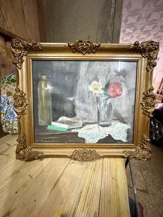 Oleo único de Antoni Llobet (1910-1983)