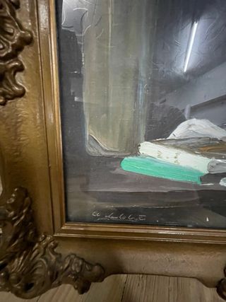 Oleo único de Antoni Llobet (1910-1983)