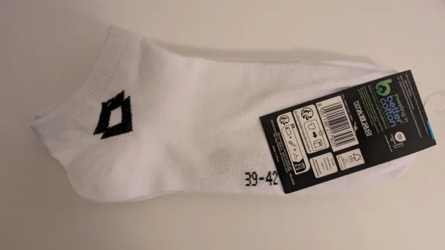 Calcetines Lotto Blancos Talla 39-42 (3 Pares)