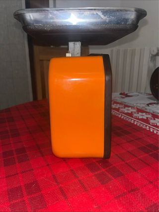Bilancia da cucina vintage Terraillon Arancione