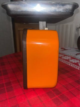 Bilancia da cucina vintage Terraillon Arancione
