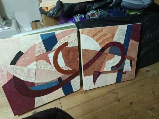 Son dos Cuadros se venden tambien por separado.