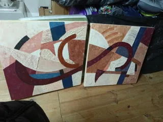 Son dos Cuadros se venden tambien por separado.