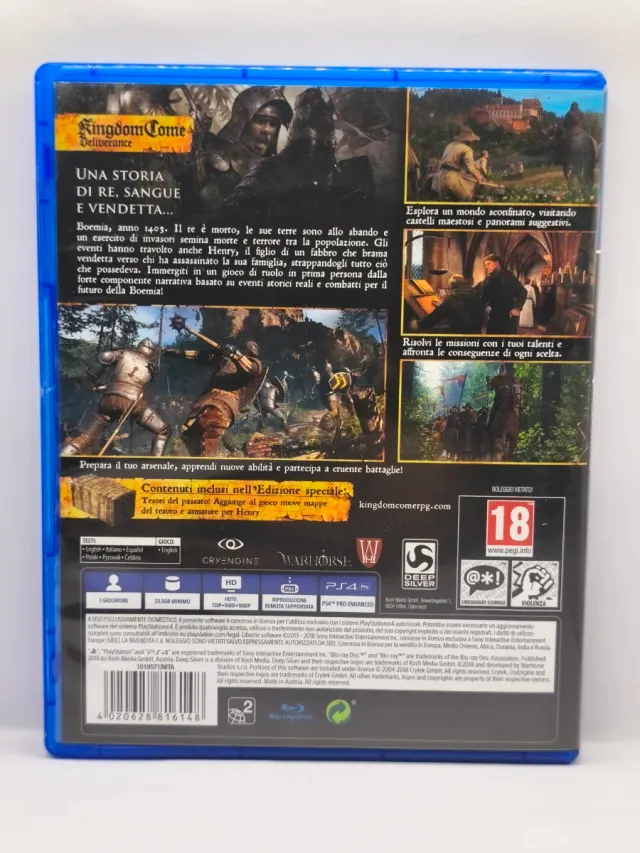 Kingdom Come Deliverance PS4 Special Edition