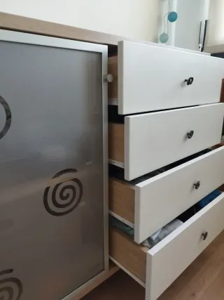 Cómoda cambiador bebé