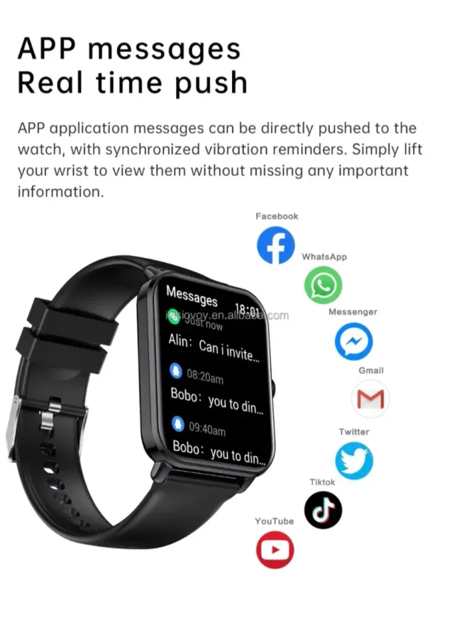 Smartwatch IP68 Rastreador Salud