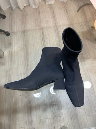 Botines Farrutx elásticos negros