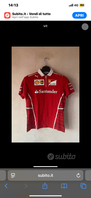 Maglietta Ferrari Puma Uomo