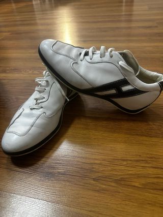 Zapatillas Hogan Mujer Blancas y Negras