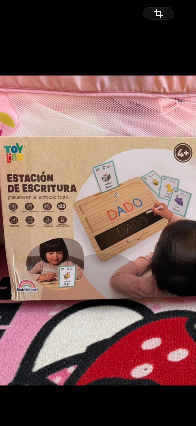 Estación de Escritura Toy Lino  Mayusculas