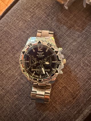 Reloj ZHOWE Azul y Plateado