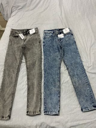 Pantalones vaqueros hombre talla S 5 € cada uno