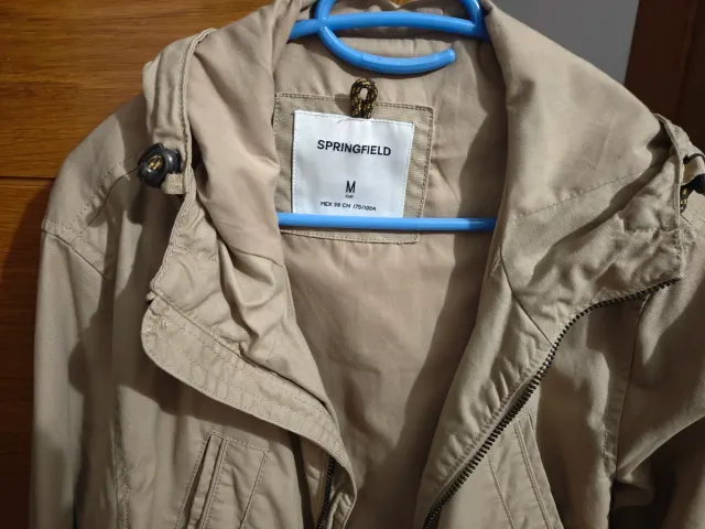 Abrigo Springfield con capucha Talla M