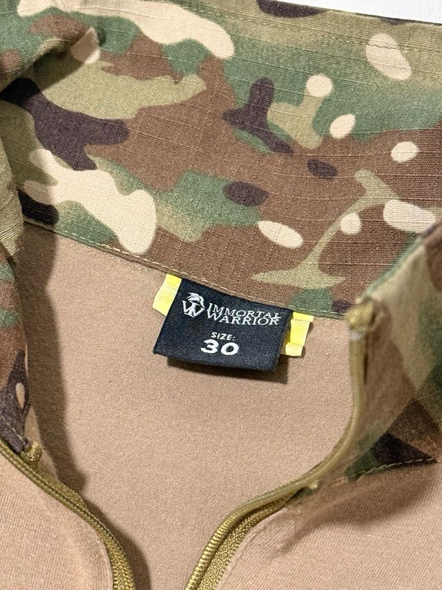 Camiseta Táctica IMMORTAL WARRIOR Multicam