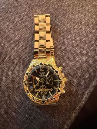 Reloj ZHOINE Dorado y Azul