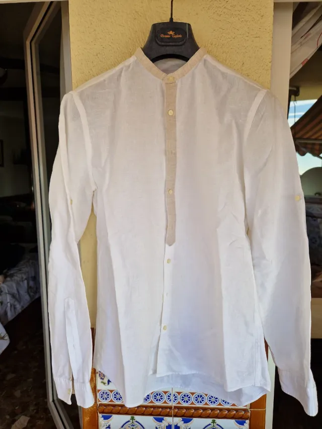 Camisa de Zara Caballero Manga Larga