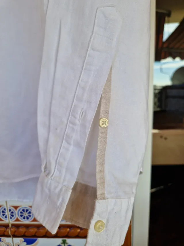 Camisa de Zara Caballero Manga Larga