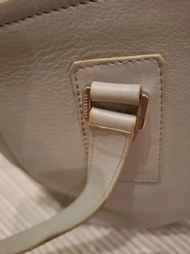 Bolso de piel Lamarthe azul claro