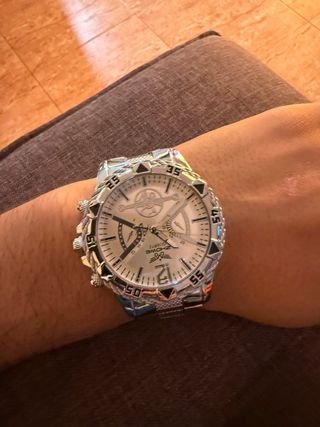 Reloj ZHOWE Plata y Blanco