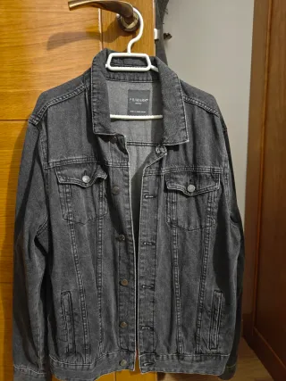 Chaqueta Vaquera Gris Primark Talla M