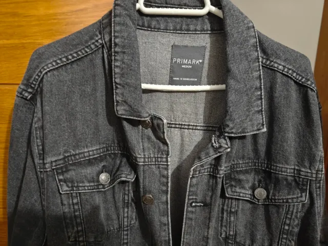 Chaqueta Vaquera Gris Primark Talla M