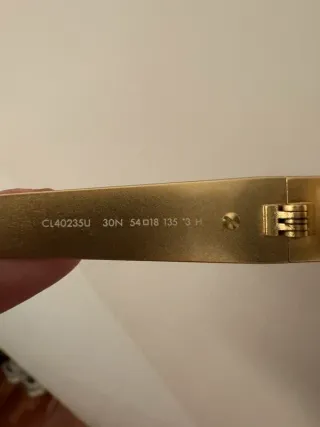 Gafas de sol Celine Triomphe Doradas CL40235U