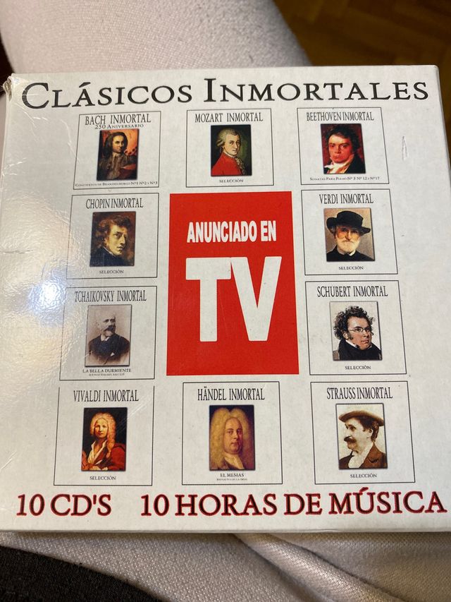 Clásicos Inmortales 10 CD's Música Clásica