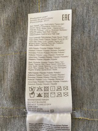 Abrigo amarillo mostaza manga trompeta de Only T S