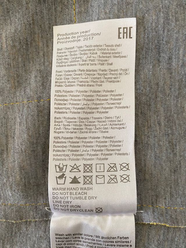 Abrigo amarillo mostaza manga trompeta de Only T S