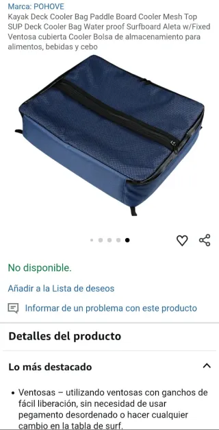 Bolsa Cooler Kayak/SUP POHOVE
