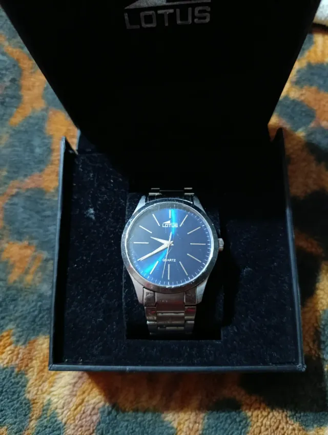 Reloj Lotus Hombre Negro