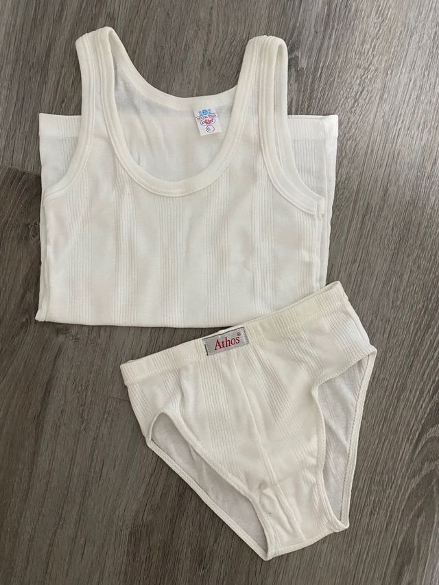 Conjunto niño camiseta y calzoncillo 6 años Athos
