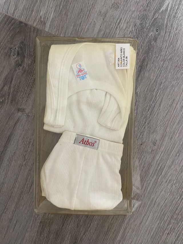 Conjunto niño camiseta y calzoncillo 6 años Athos