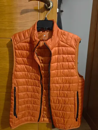 Chaleco acolchado Lefties Talla M Naranja