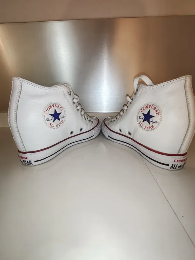 Converse con cuña
