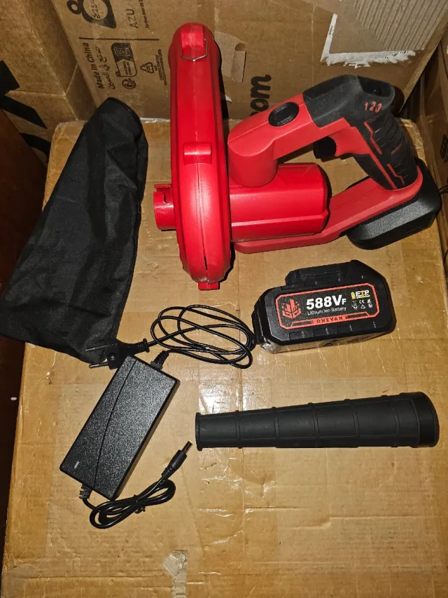 Sopladora de aire a batería .