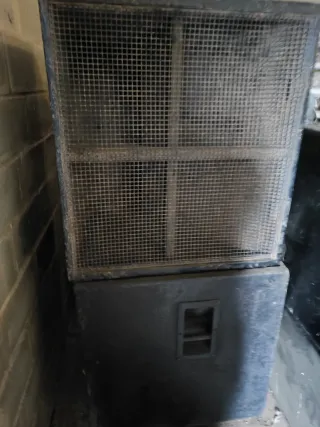 4 Cajas Vacías Subwoofer Doble 15