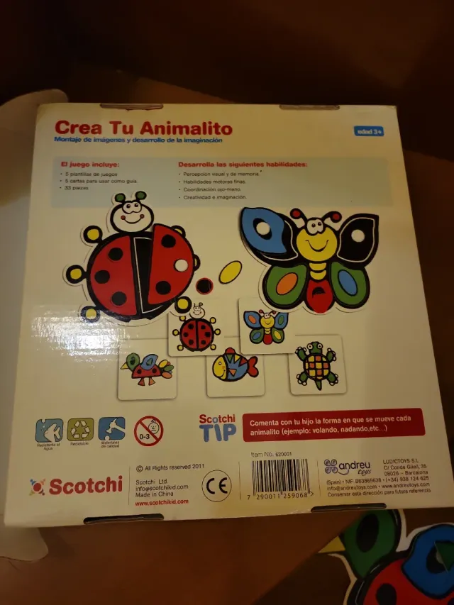 Crea Tu Animalito Scotch - Juego Montaje